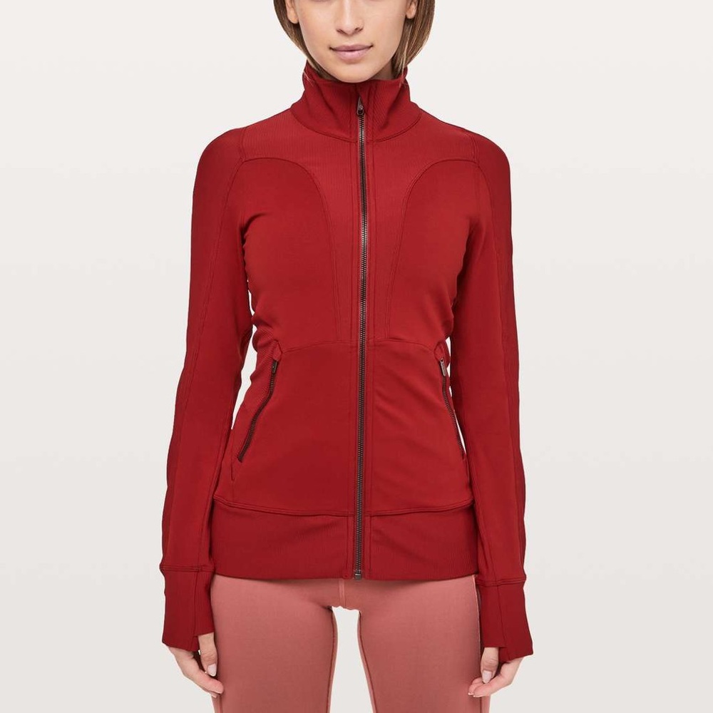 Lululemon Movement to Movement Jacket - Dark Sport Red